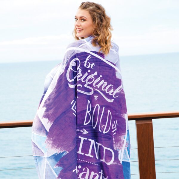 Microfleece Throw Blanket - Image 4