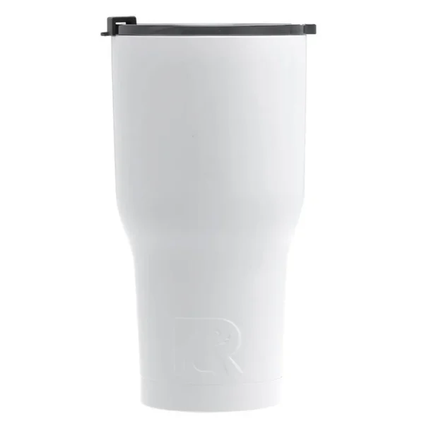 20oz White Metal Tumbler