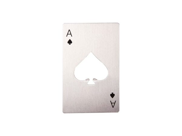 Steel Poker Bottle Opener - Image 2