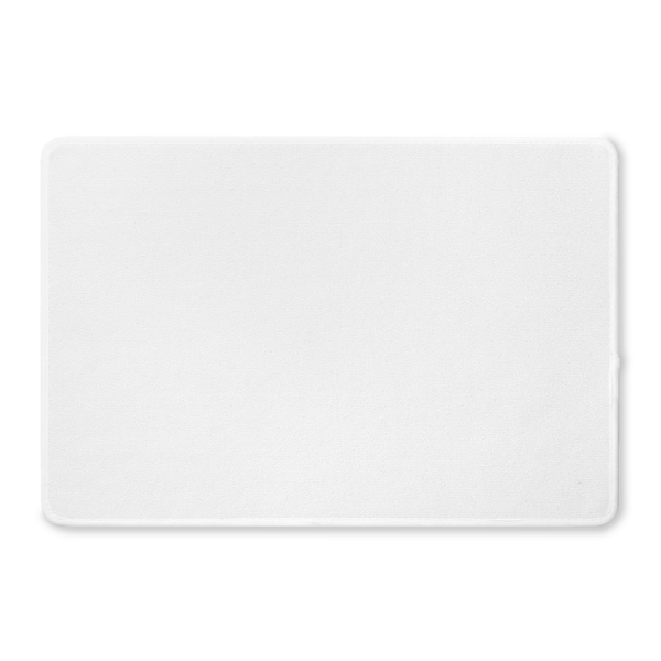 Plain White Floor Mat