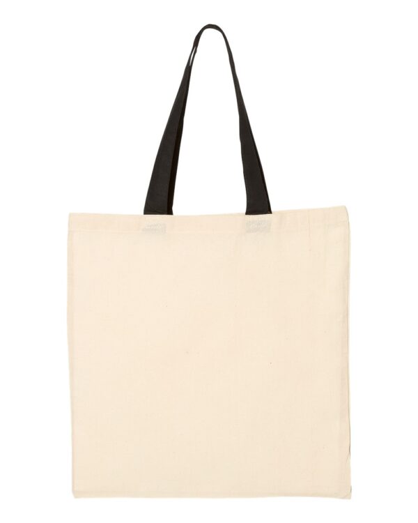 Black Handle Tote Bag