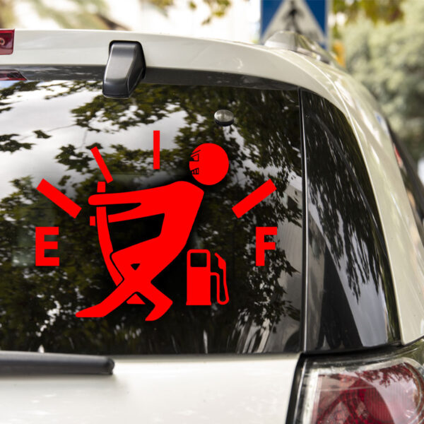 Gas Meter Boy Decal - Image 3